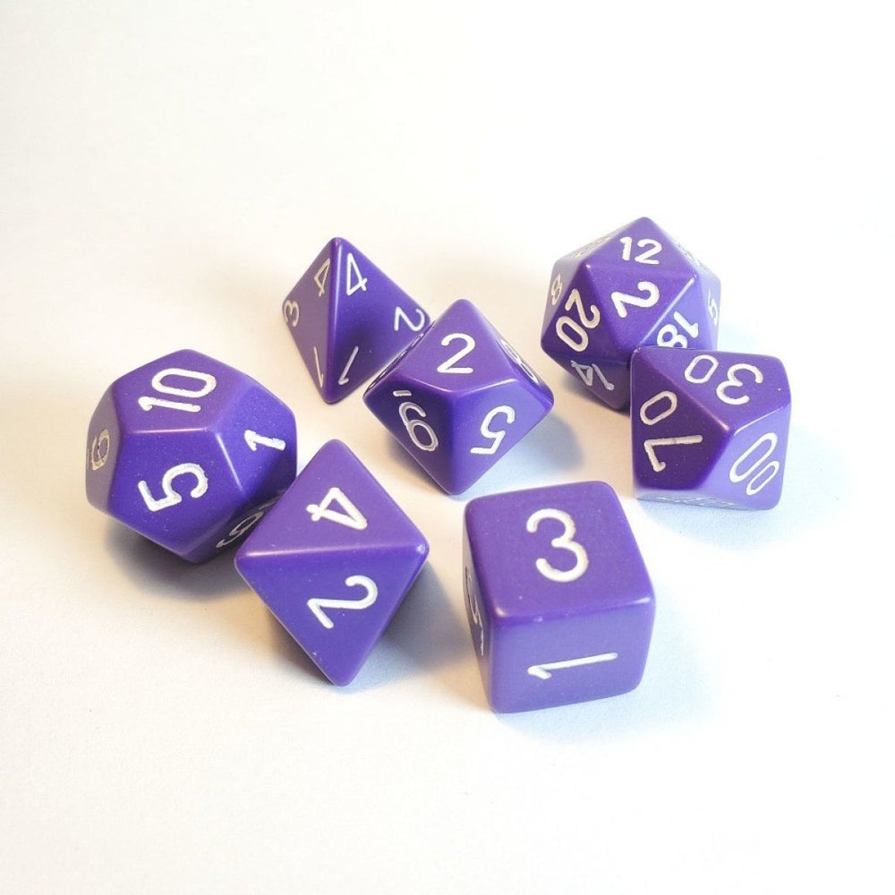 CHX  Opaque Polyhedral Pastel 7-Die Set