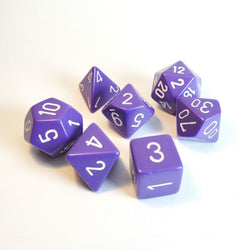 CHX  Opaque Polyhedral Pastel 7-Die Set