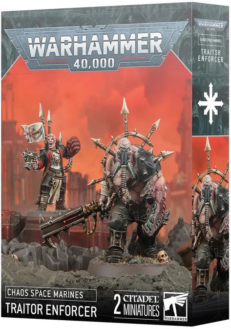 43-106 Warhammer 40K - Chaos Space Marines: Traitor Enforcer