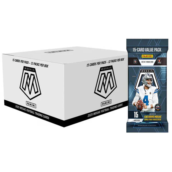 Panini Mosaic 2025 NFL Football Fat Pack Booster Box