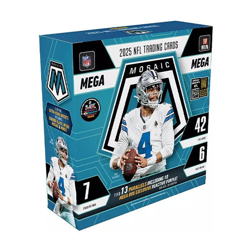 Panini NFL 2025 Mosaic Football Mega Box