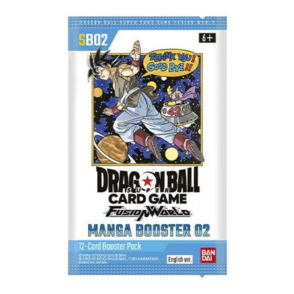*Limit 1* Dragon Ball Super Card Game: Fusion World – Manga Booster Box [SB02]