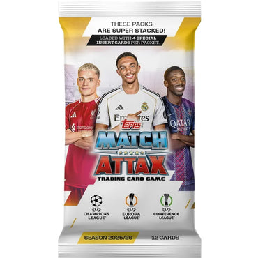 Topps UCC Match Attax 2025/2026 Edition Trading Card Booster