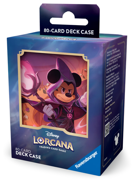 Lorcana - Reign of Jafar Deck Box - Mickey Mouse, Wayward Sorcerer