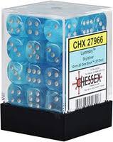 Chessex Dice Block 12mm D6 x36 - Luminary