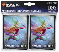 Ultra Pro: Magic the Gathering - FINAL FANTASY 100ct Deck Protector Sleeves for MtG