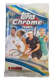 2025 Topps Chrome Tennis Hobby Booster