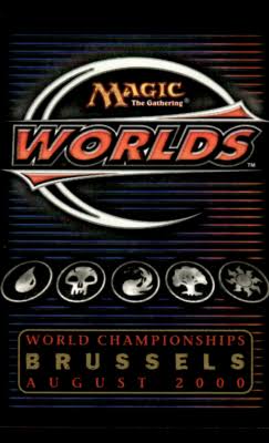 world championship deck Janosch Kuhn deck (Lightly Played)