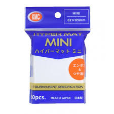 KMC: Mini Sleeves – Hyper MAT: White