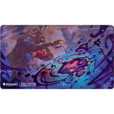 Ultra Pro: Magic the Gathering - FINAL FANTASY Black Stitched Playmat Premium for MtG
