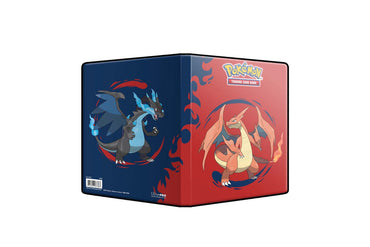Ultra Pro Pokemon TCG 4-Pocket Portfolio - Mega Charizard X & Mega Charizard Y