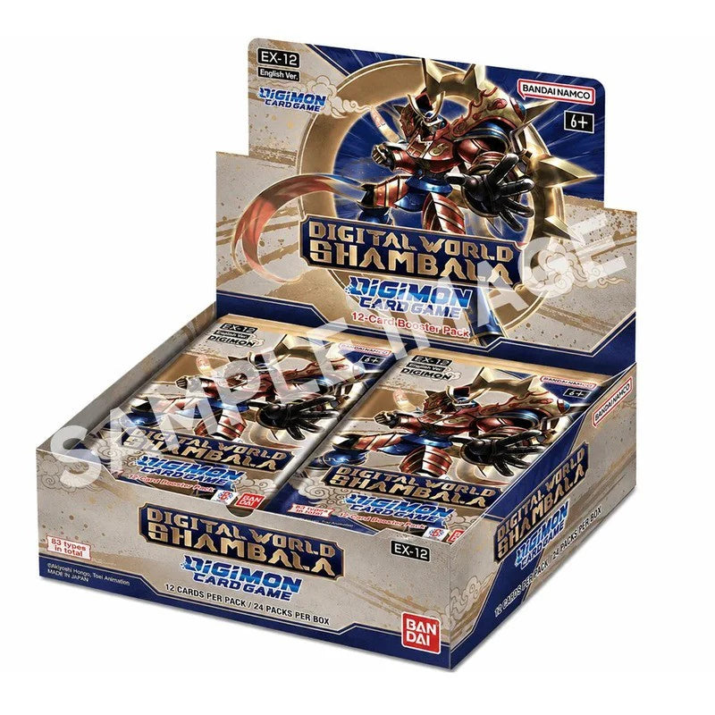 Digimon Card Game Digital World Shambala Extra Booster Box [EX-12]