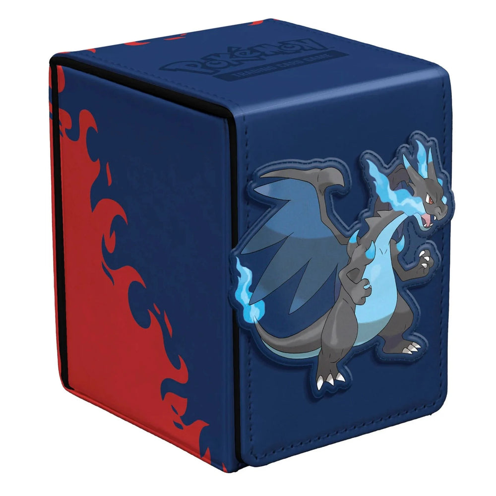 Ultra Pro Pokemon Mega Charizard X Premium Alcove Flip Deck Box