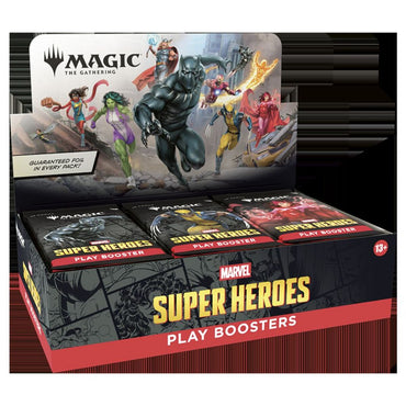 Magic Marvel Super Heroes Play Booster Box (Approx 26/06/26)