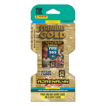 Panini FIFA 365 Adrenalyn XL 2026 Soccer - Premium Gold Eco Blister