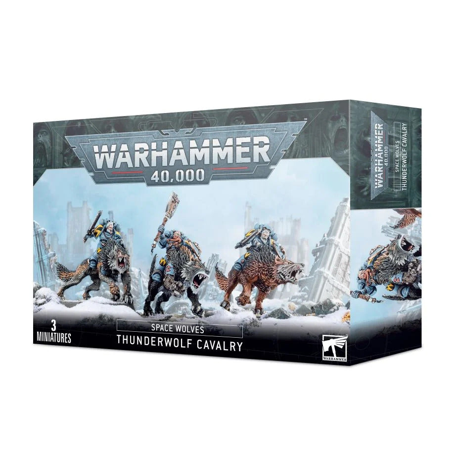 53-09 Warhammer 40K - Space Wolves: Thunderwolf Cavalry