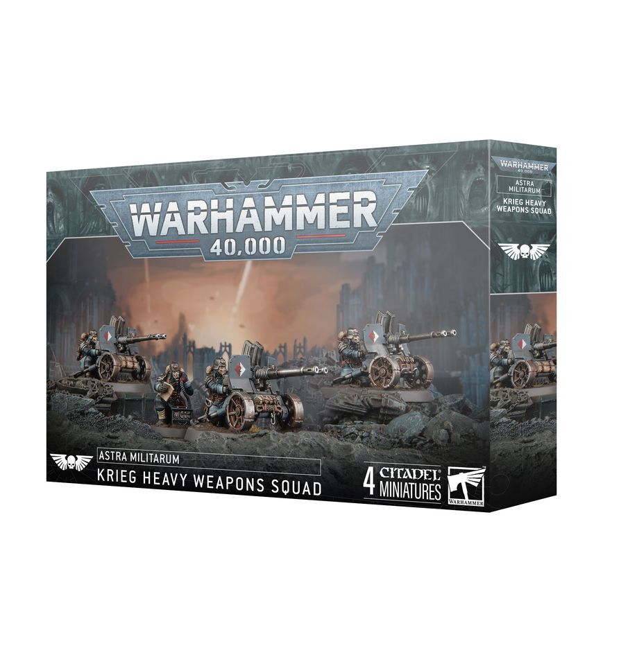 47-73 Warhammer 40K - Astra Militarum: Krieg Heavy Weapons Squad