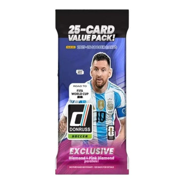 Panini 2025-2026 Donruss Road to FIFA World Cup Soccer Fat Pack Booster