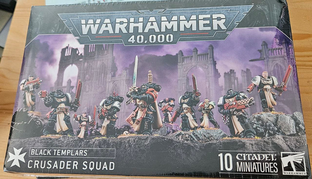 55-45 Warhammer 40K - Black Templars: Crusader Squad