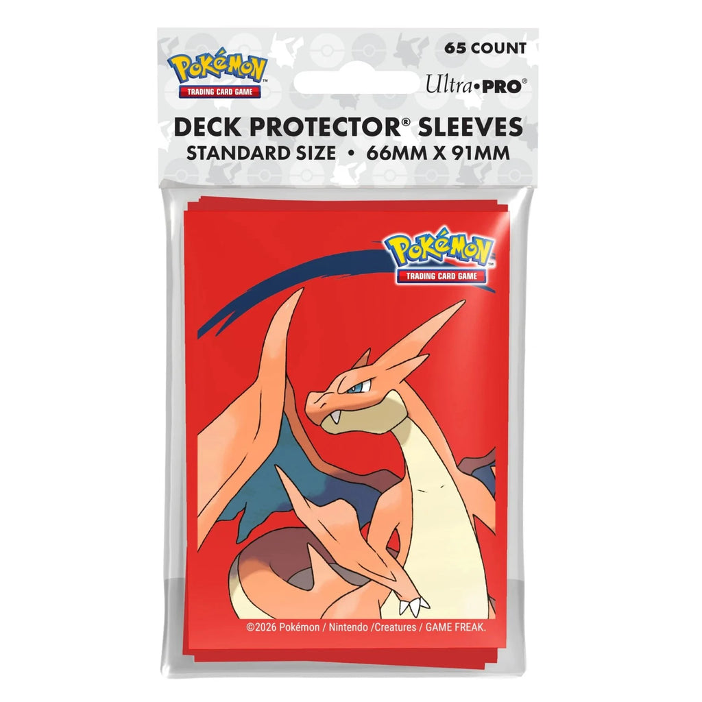 Ultra Pro Pokemon TCG Mega Charizard Y 65ct Deck Protector Sleeves