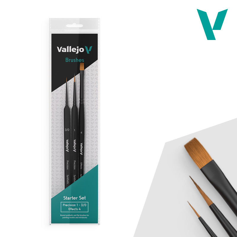 Vallejo Paint Brush Set