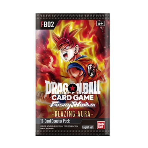 Dragon Ball Super Card Game Fusion World Booster Blazing Aura [FB02]