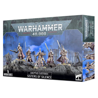01-08 Warhammer 40K - Adeptus Custodes: Sisters of Silence