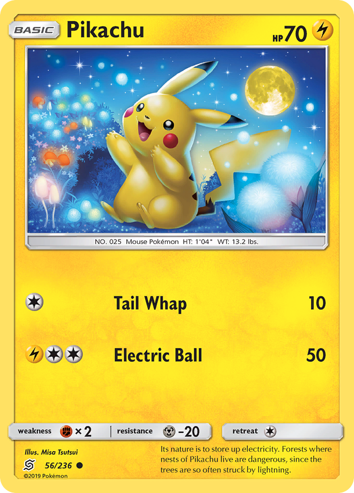 Pikachu (56/236) [Sun & Moon: Unified Minds]