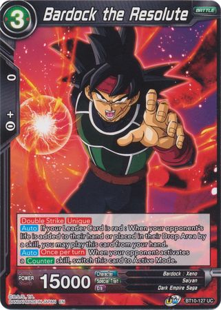 Bardock the Resolute (BT10-127) [Rise of the Unison Warrior 2nd Edition]