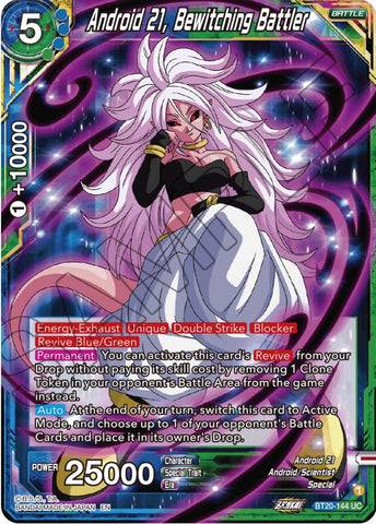 Android 21, Bewitching Battler (BT20-144) [Power Absorbed]