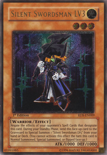 yugioh duel links silent swordsman deck Silent Swordsman LV3 [RDS-EN009] Ultimate Rare