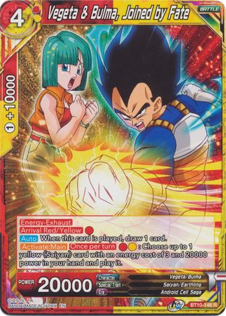 Vegeta & Bulma, Joined by Fate (BT10-146) [Rise of the Unison Warrior 2nd Edition]