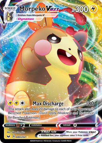 Morpeko VMAX (080/202) [Sword & Shield: Base Set]