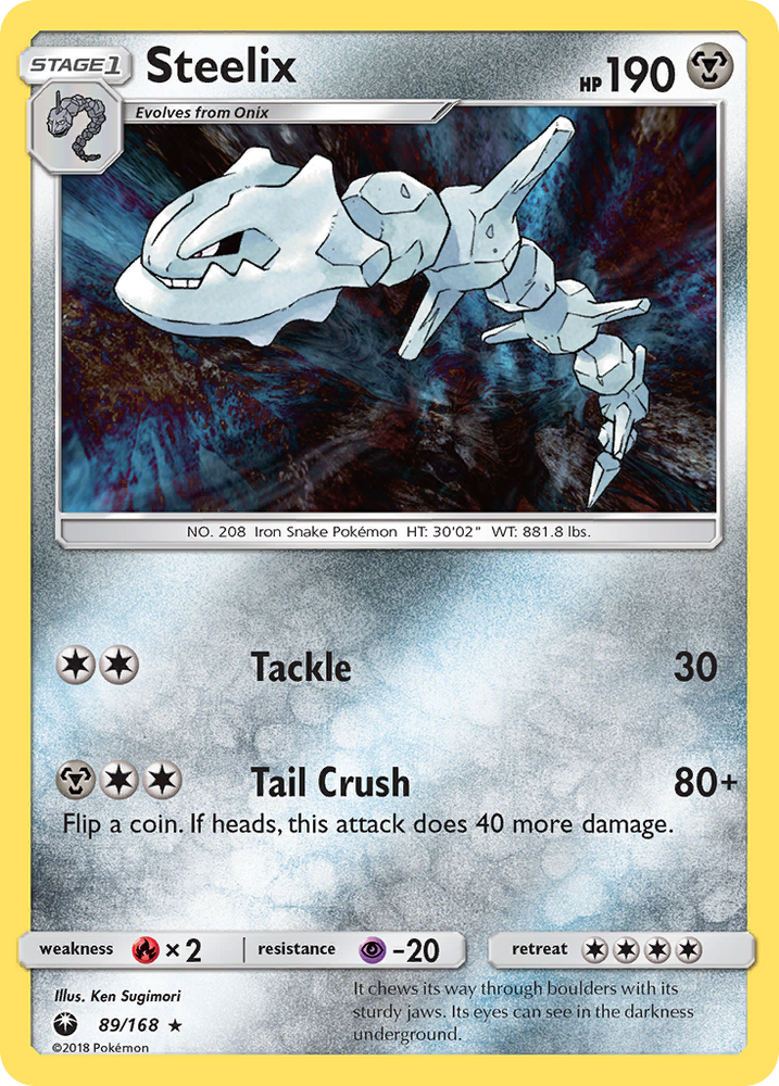 Steelix (89/168) [Sun & Moon: Celestial Storm]