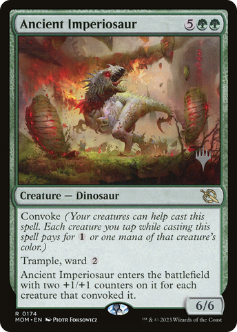 Ancient Imperiosaur (Promo Pack) [March of the Machine Promos]
