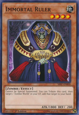 Immortal Ruler [SR07-EN009] Common