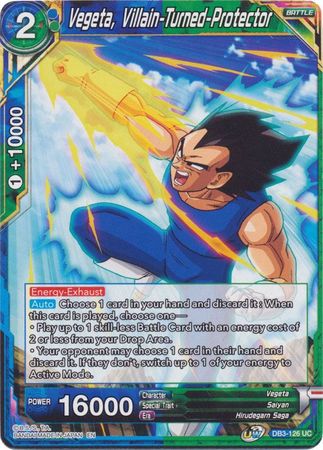 Vegeta, Villain-Turned-Protector (DB3-126) [Giant Force]