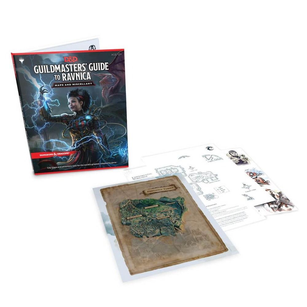Dungeons & Dragons Guildmasters Guide to Ravnica Maps and Miscellany