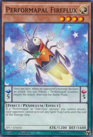 Performapal Fireflux [SP17-EN034] Common