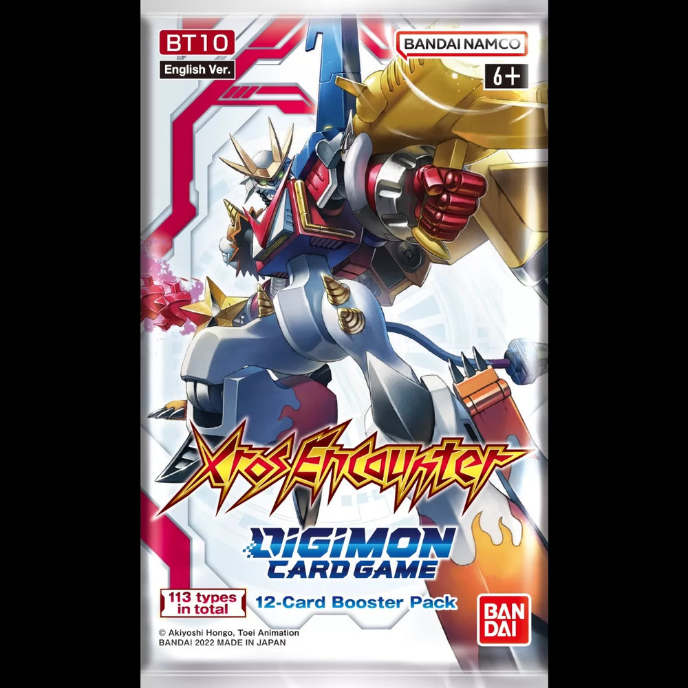 Digimon CCG Xros Encounter BT-10 Booster Digimon CCG Xros Encounter BT-10 Booster