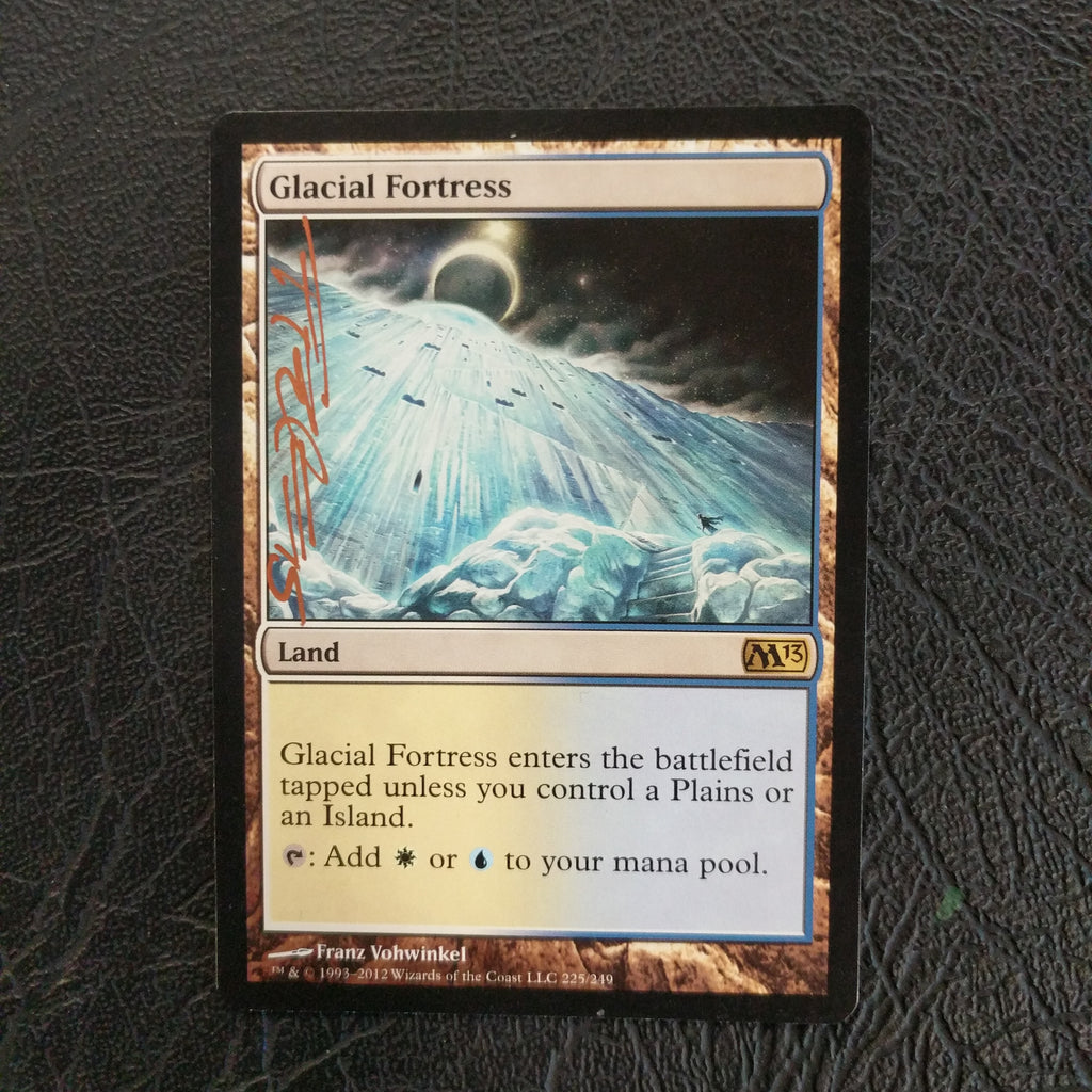 SIGNED Glacial Fortress [Magic 2013]