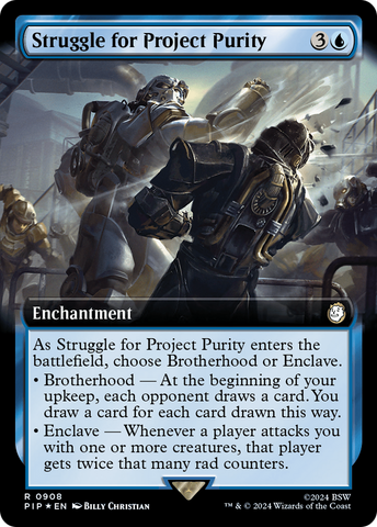 Struggle for Project Purity (Extended Art) (Surge Foil) [Fallout]