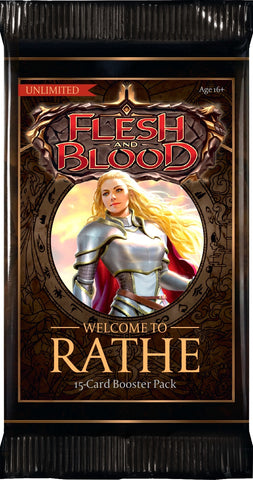 Flesh and Blood Welcome to Rathe Unlimited Booster - SINGLE