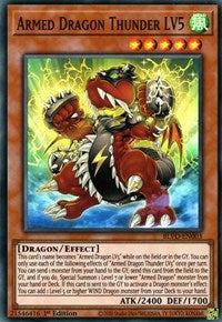 Armed Dragon Thunder LV5 [BLVO-EN003] Super Rare