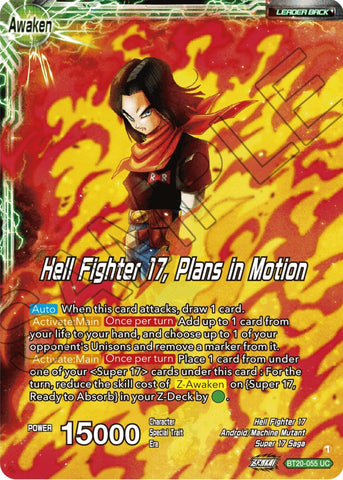 Android 20 & Dr. Myuu // Hell Fighter 17, Plans in Motion (BT20-055) [Power Absorbed]