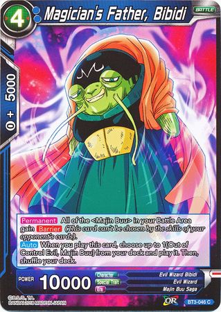 Magician's Father, Bibidi (BT3-046) [Cross Worlds]