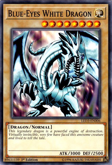 Outlet Yugioh Blue Eyes White Dragon