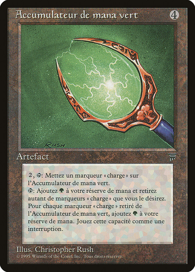 Green Mana Battery (French) - 