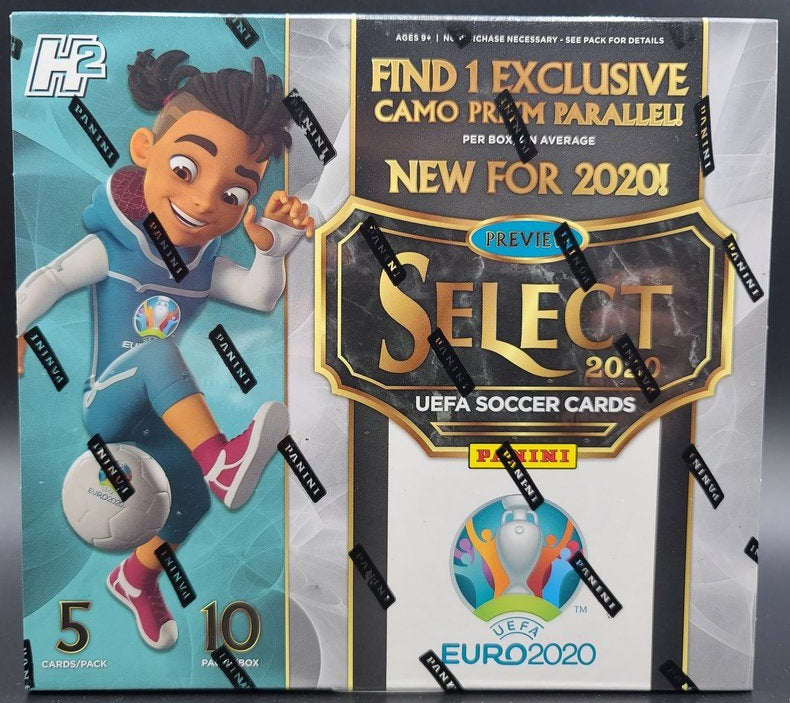 Panini Select UEFA Euro Soccer 2020 Hobby Hybrid Box
