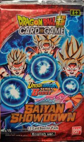 Unison Warrior Series Boost Saiyan Showdown Booster BT15